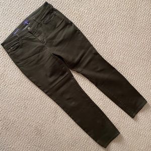 Olive green jeans
